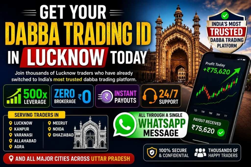 Why Dabba Trading App ID Is Lucknow's Most Trusted Provider